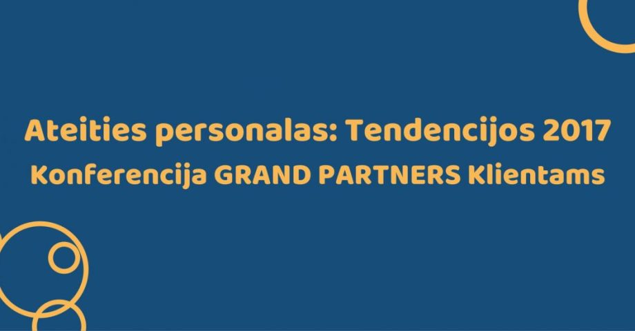 Ateities personalas: Tendencijos 2017
