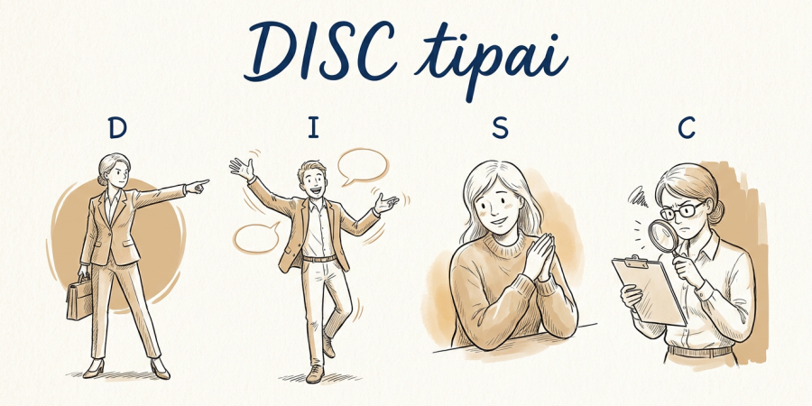 DISC tipai