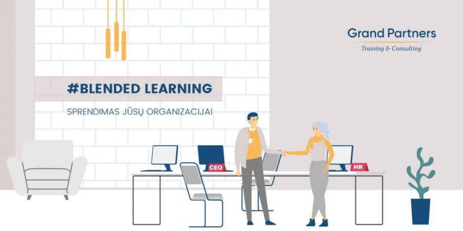 Pagrindiniai BLENDED LEARNING etapai