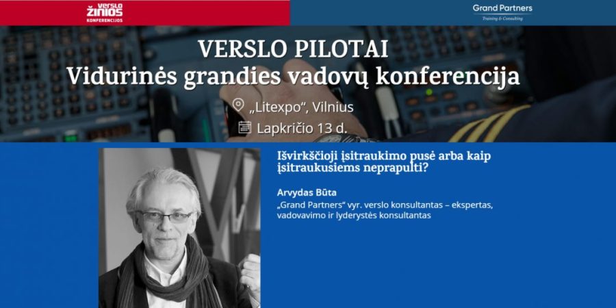 Vadovų konferencija „Verslo pilotai“