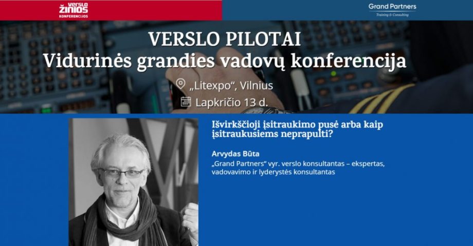 Vadovų konferencija „Verslo pilotai“